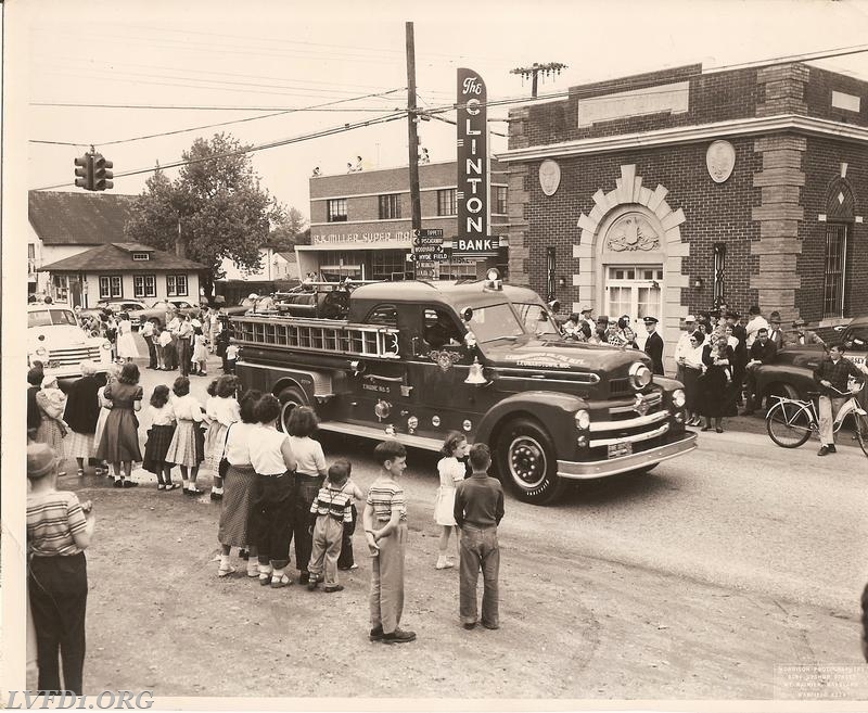 1952: Parade in Clinton, Engine 15 was new